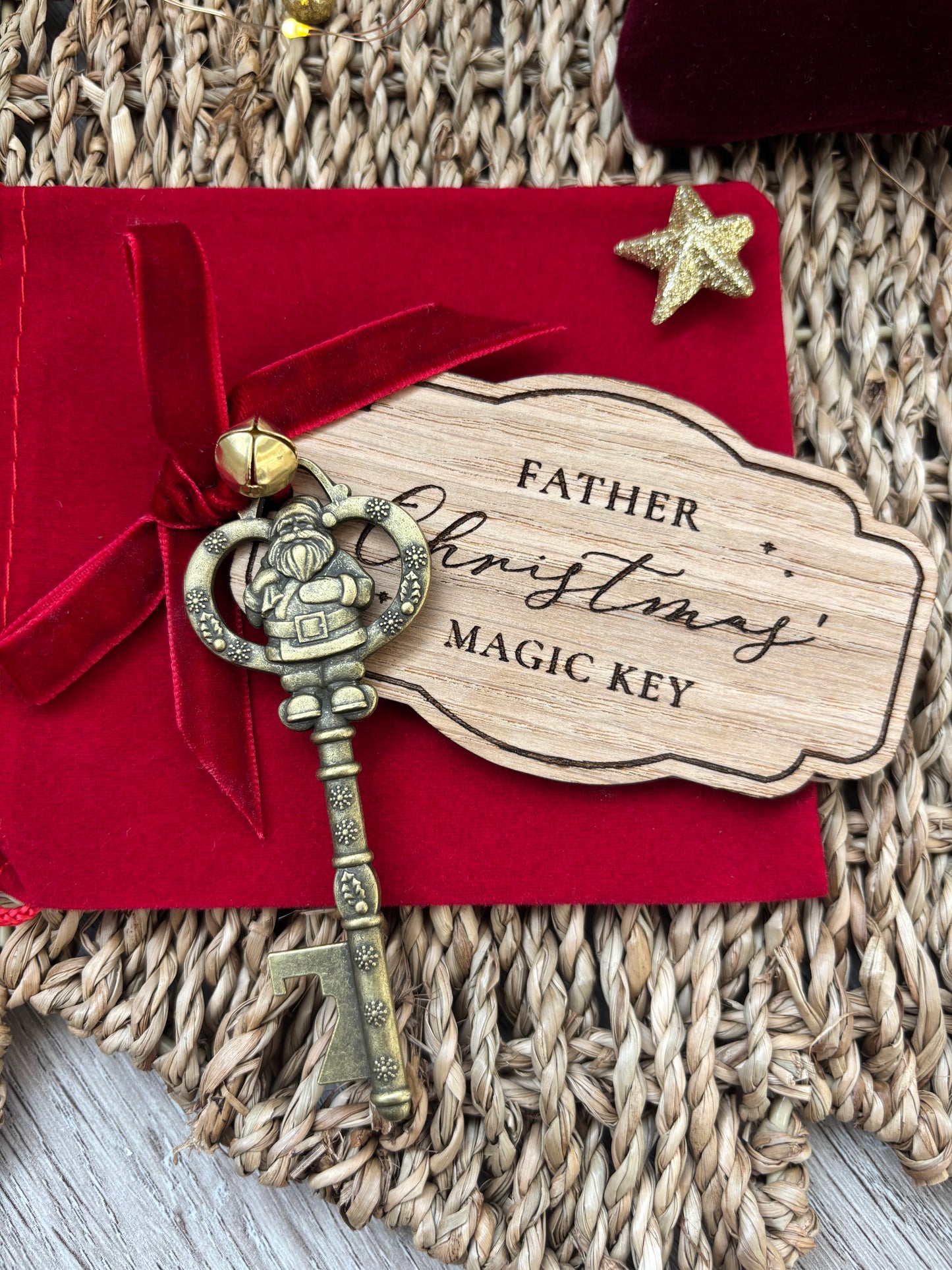 Personalised Father Christmas Magic Key
