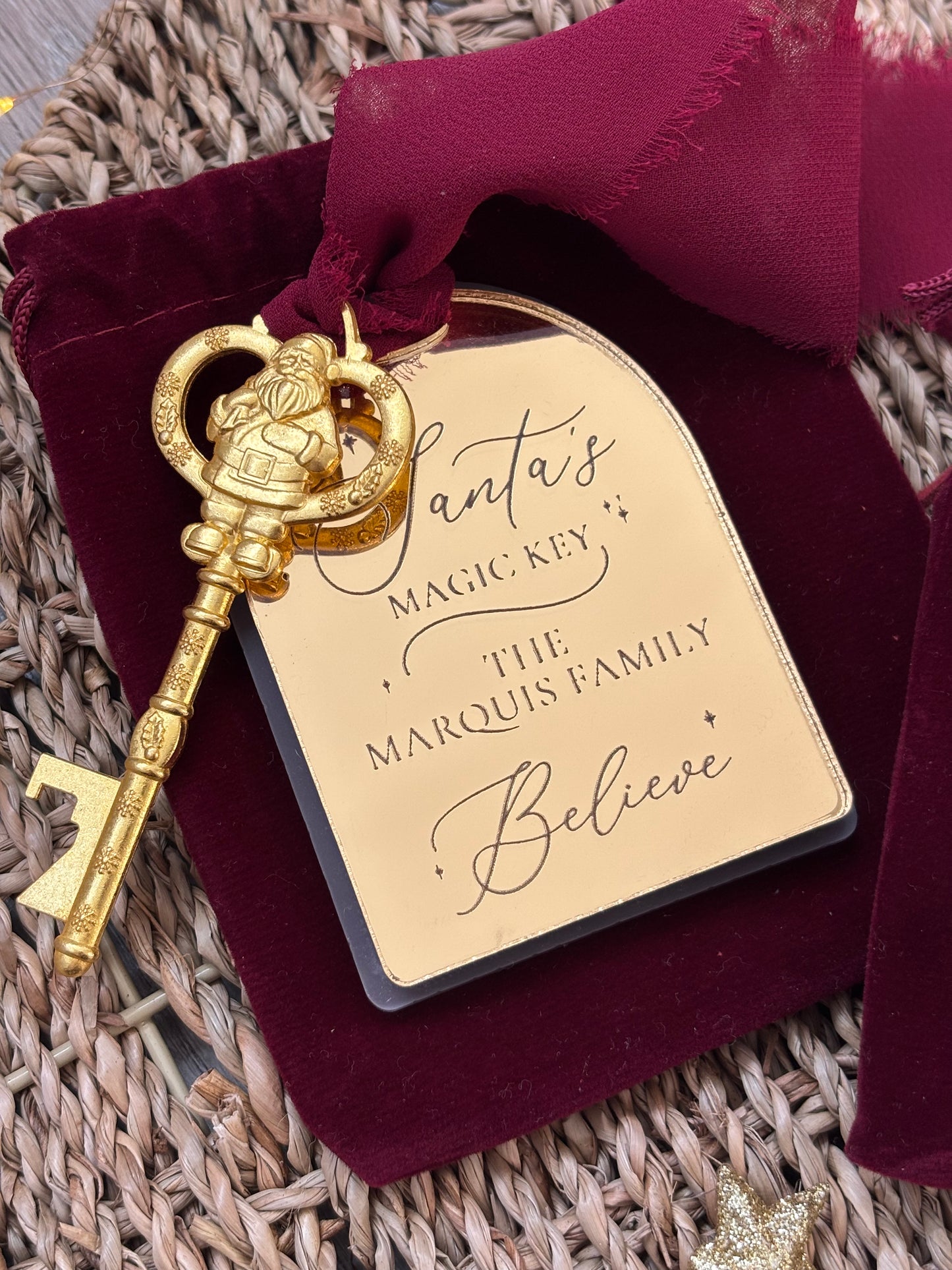 Personalised Santa’s Magic Key - Luxury Acrylic