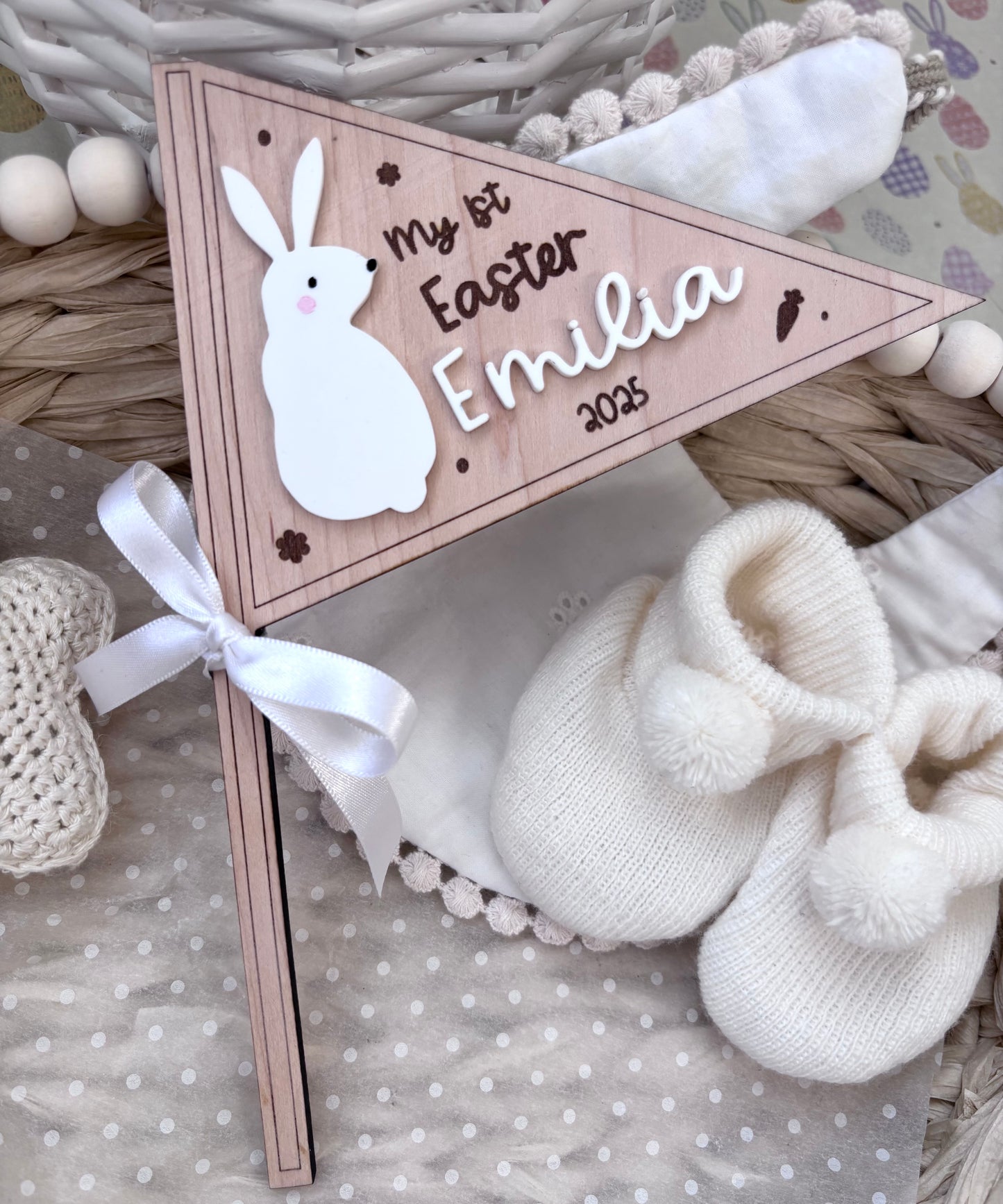 My First Easter Mini Flag