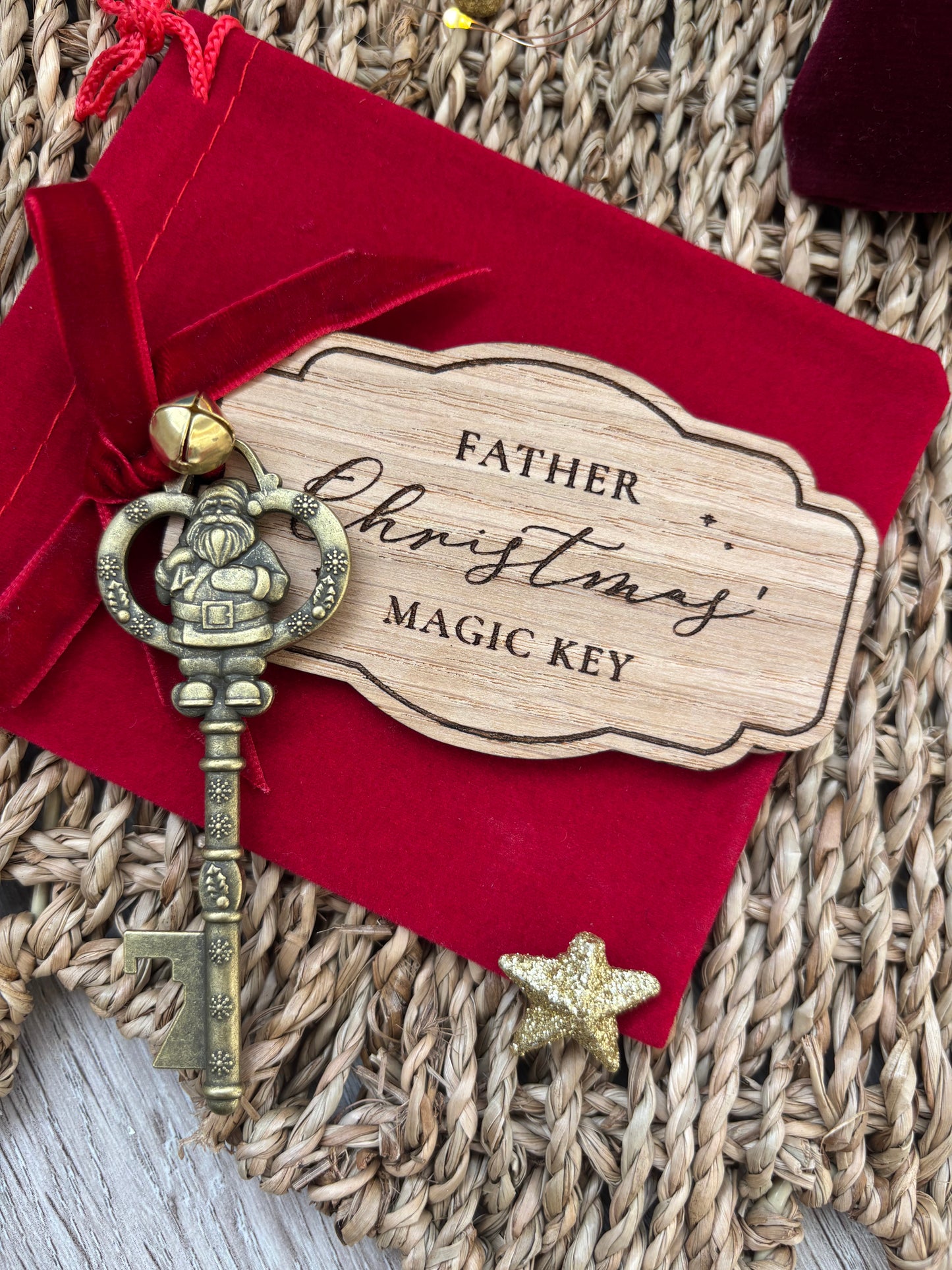 Personalised Father Christmas Magic Key