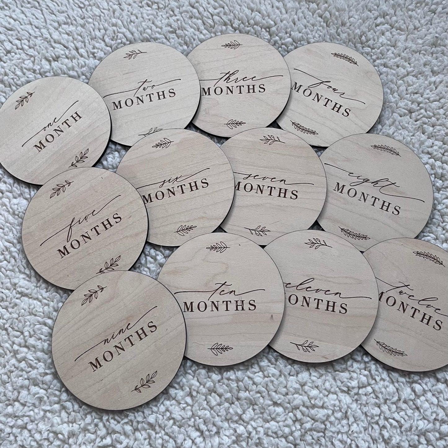 Baby Milestone Discs