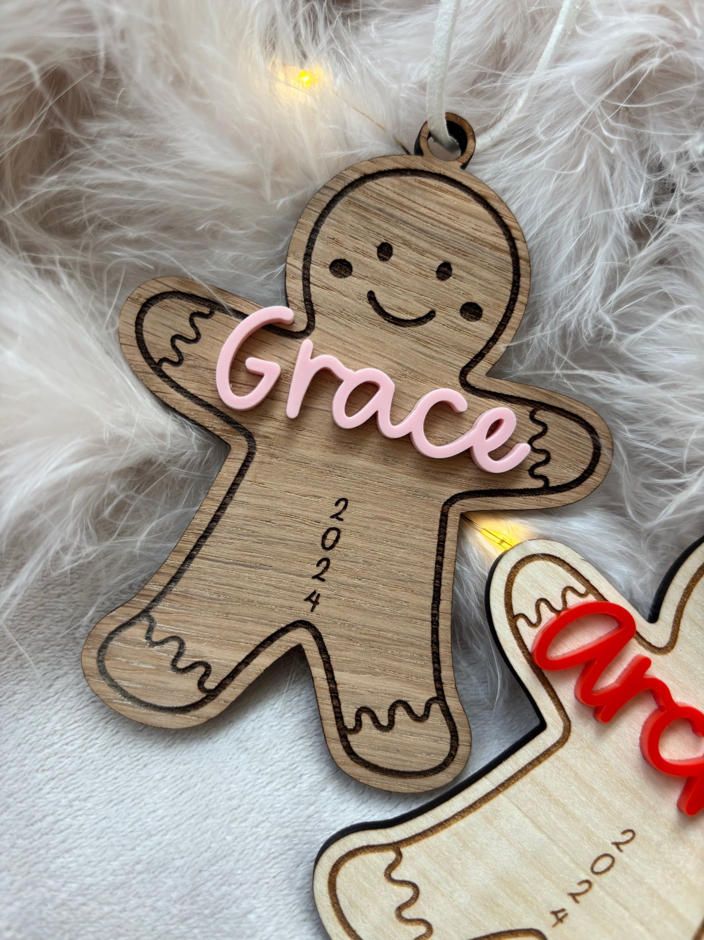 Personalised Gingerbread Baubles