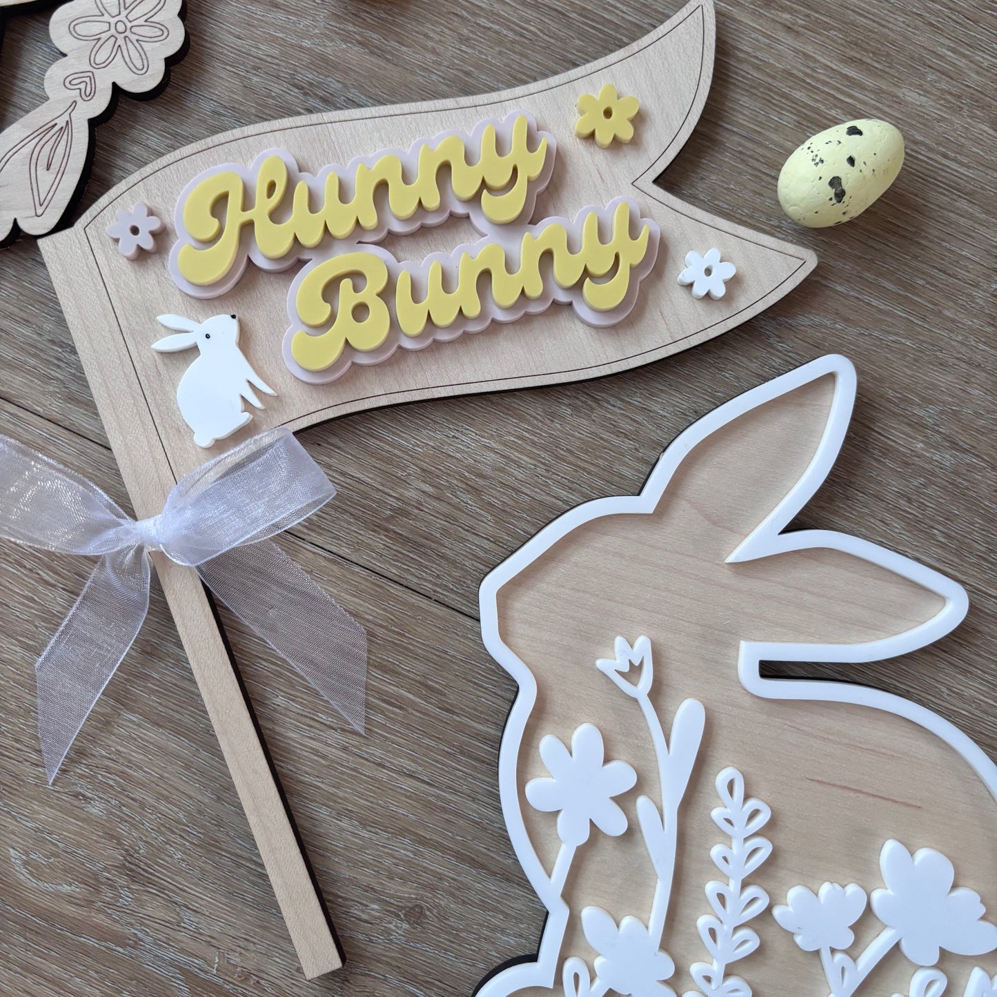 Hunny Bunny Easter Flag