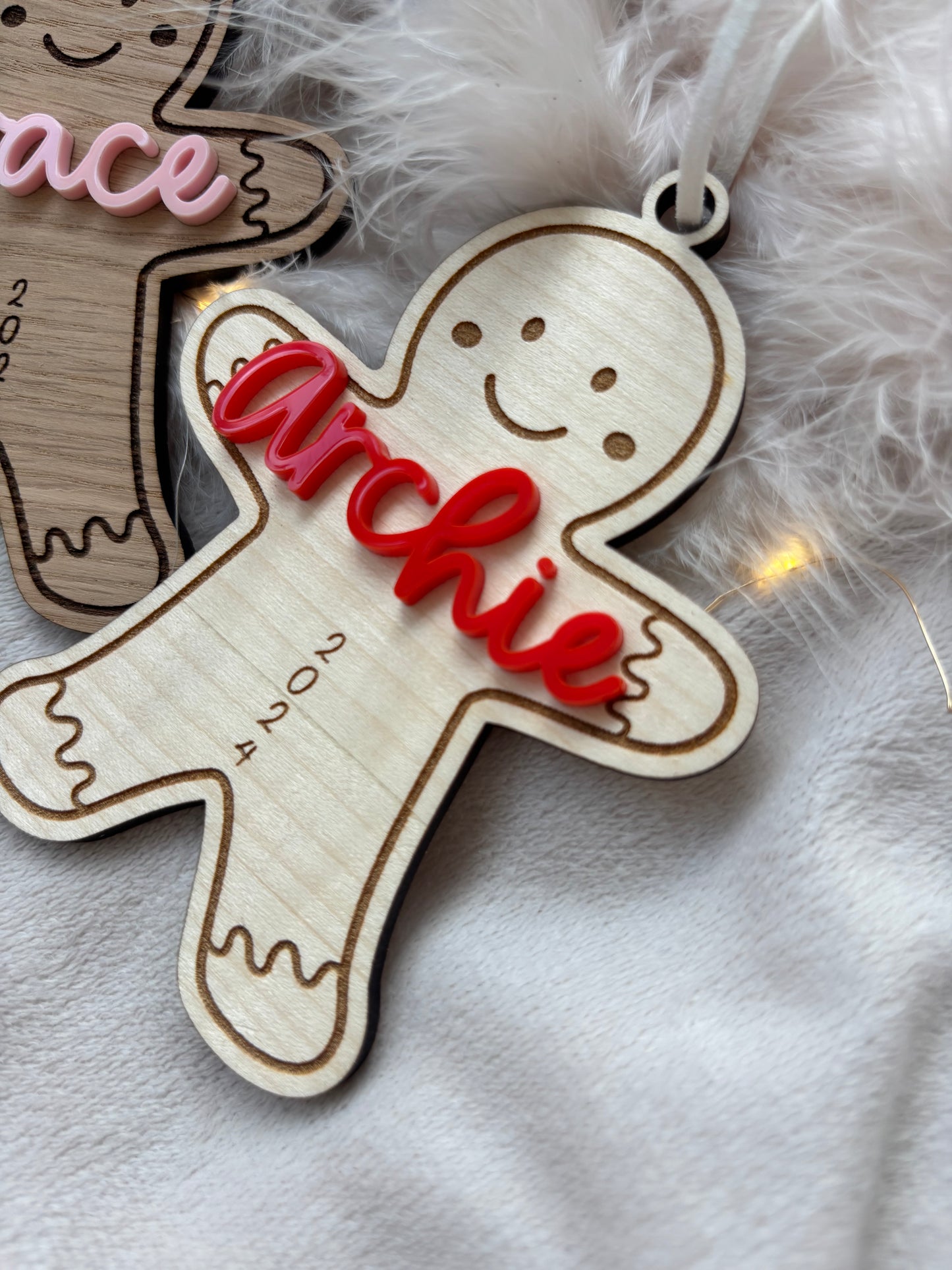 Personalised Gingerbread Baubles