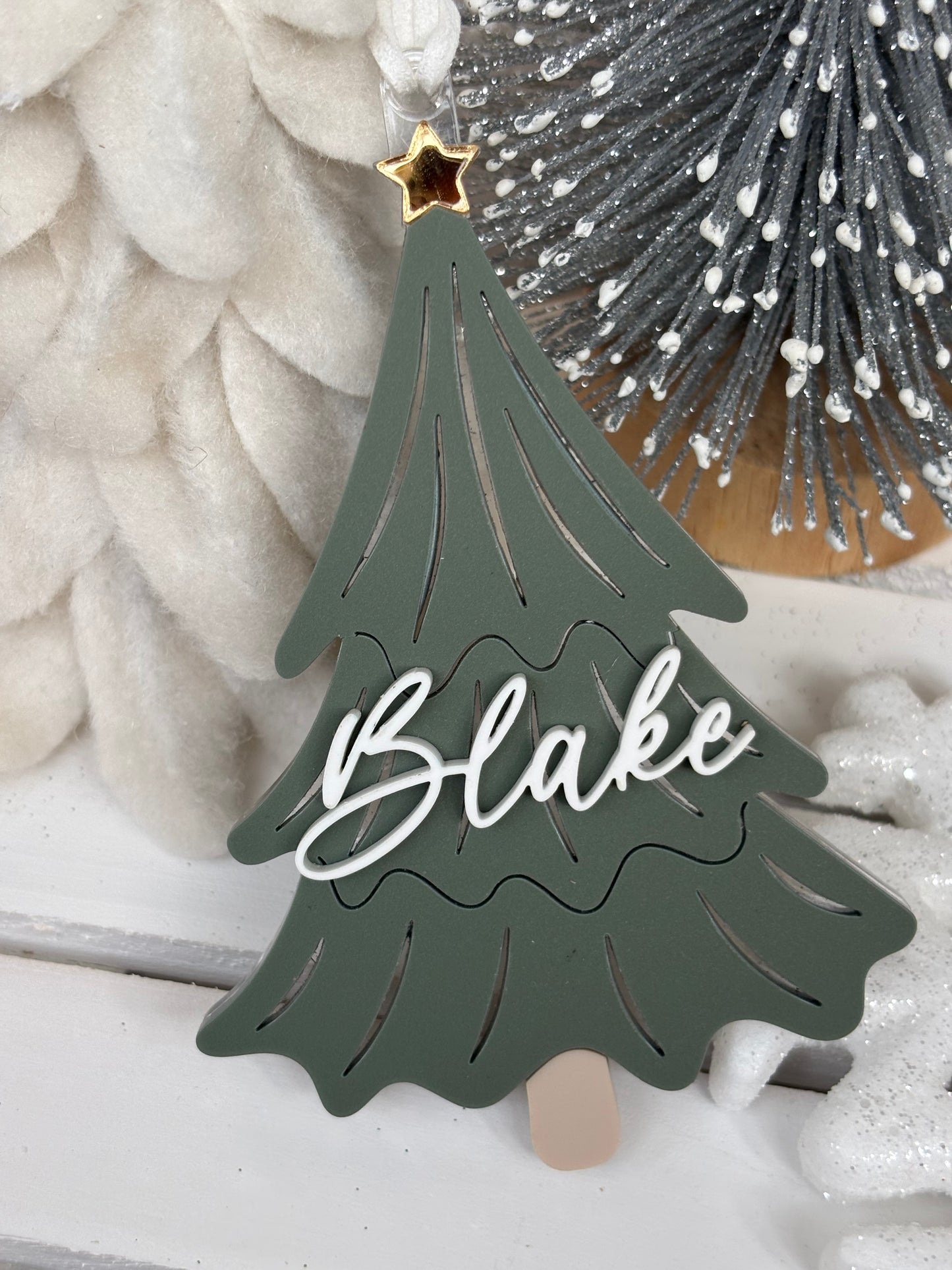 Personalised Christmas Tree Bauble
