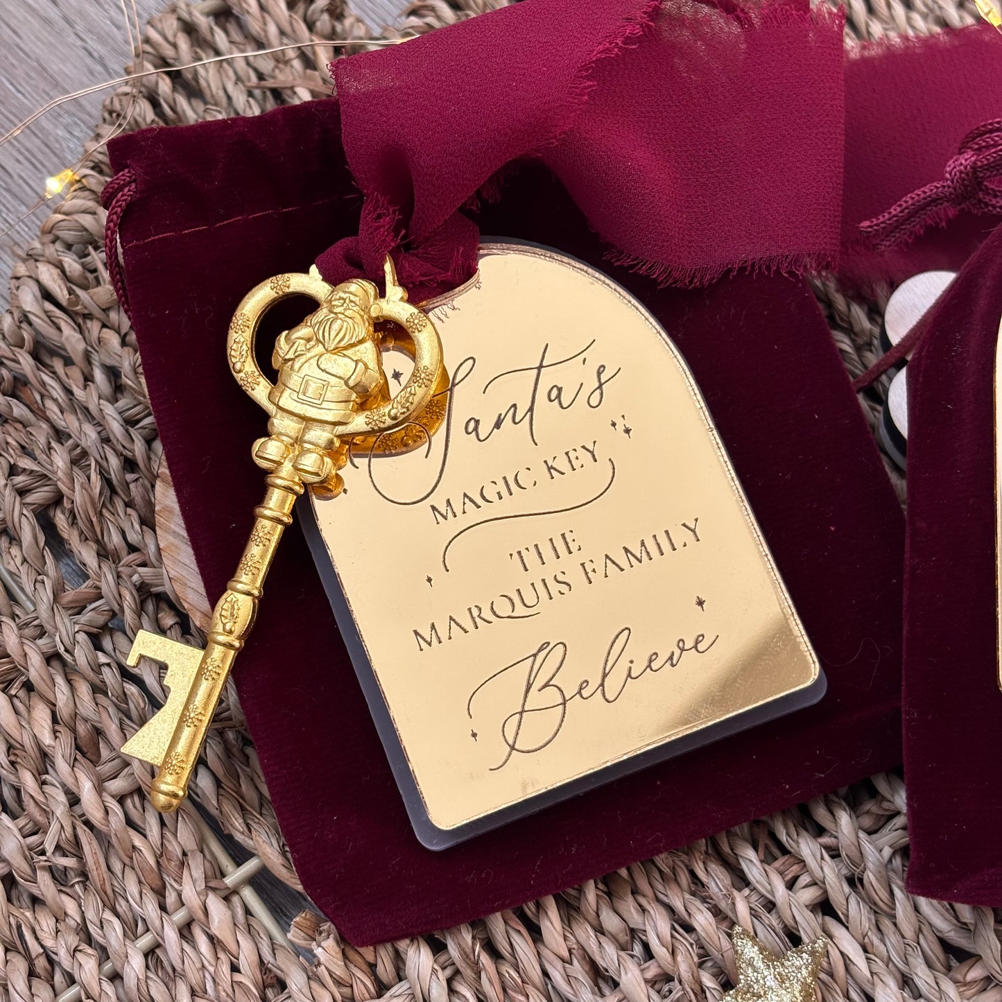 Personalised Santa’s Magic Key - Luxury Acrylic