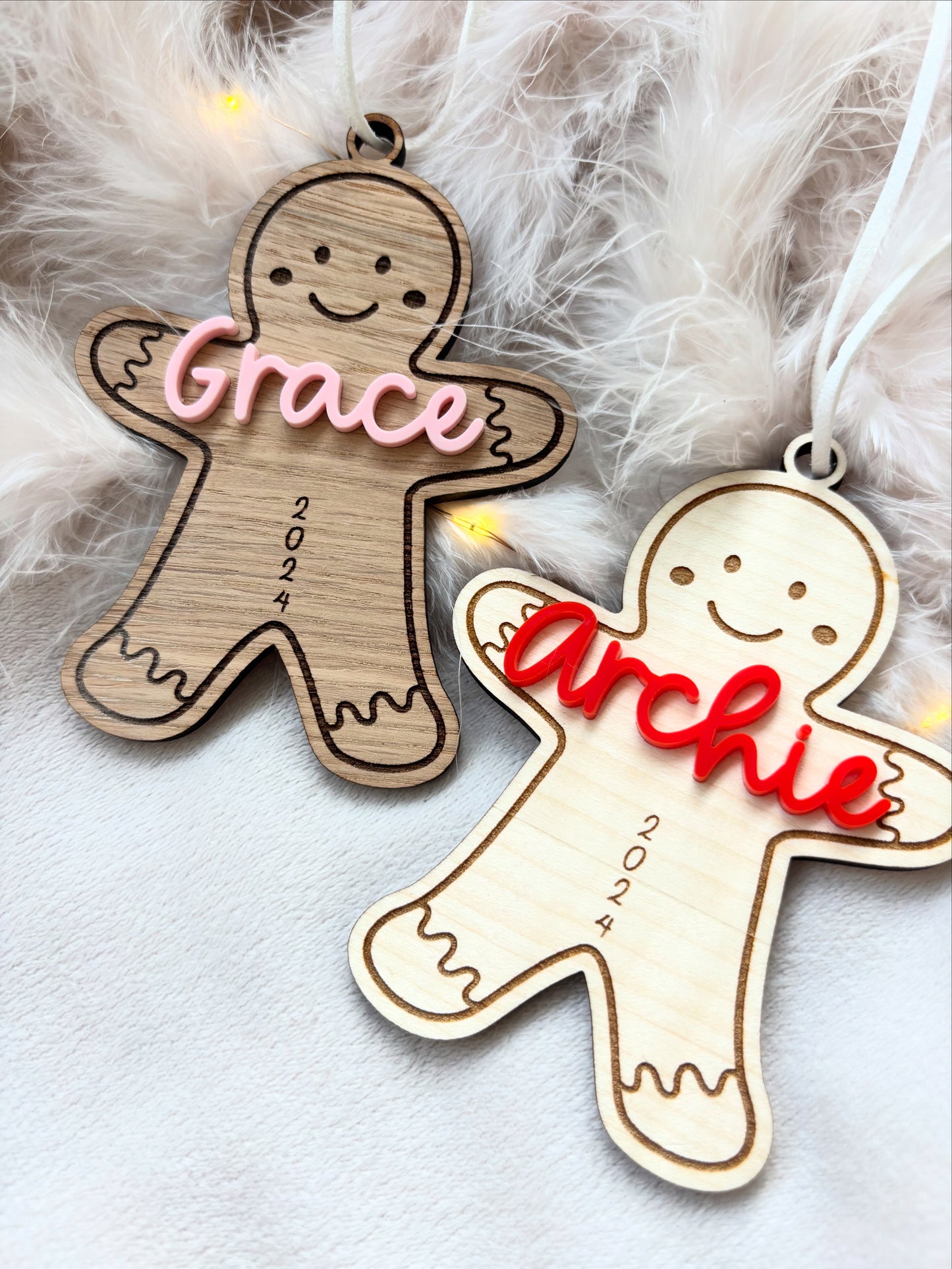 Personalised Gingerbread Baubles
