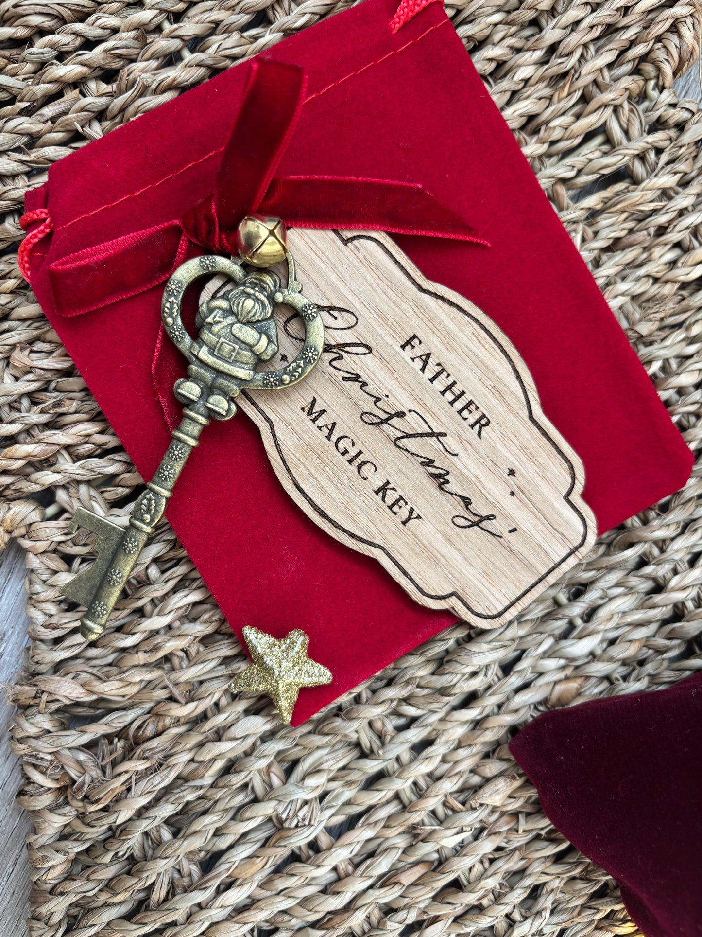 Personalised Father Christmas Magic Key