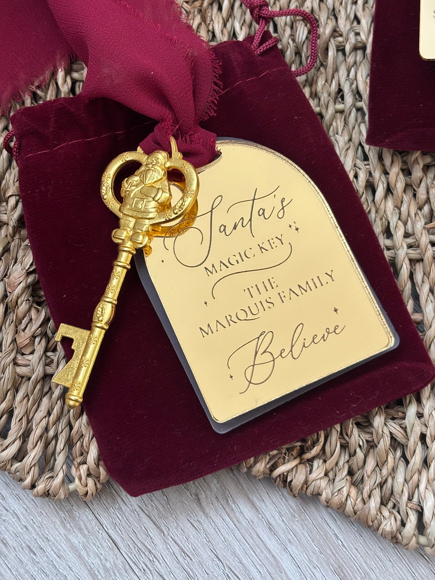 Personalised Santa’s Magic Key - Luxury Acrylic