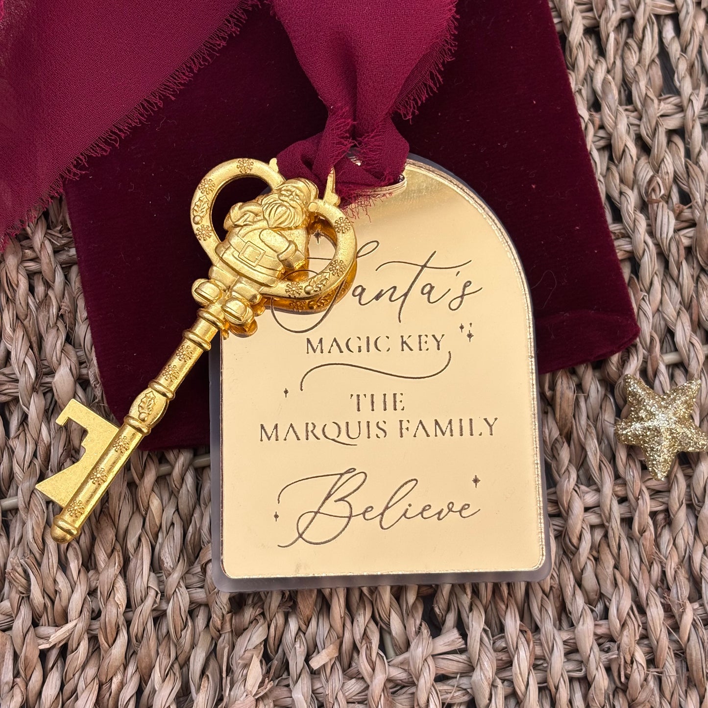Personalised Santa’s Magic Key - Luxury Acrylic