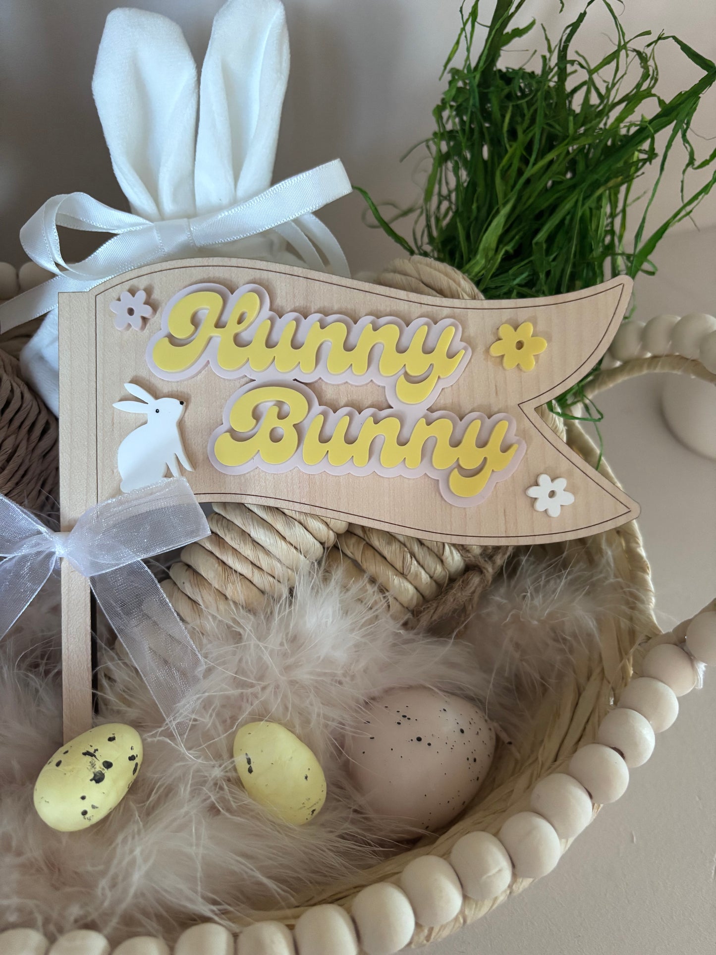 Hunny Bunny Easter Flag