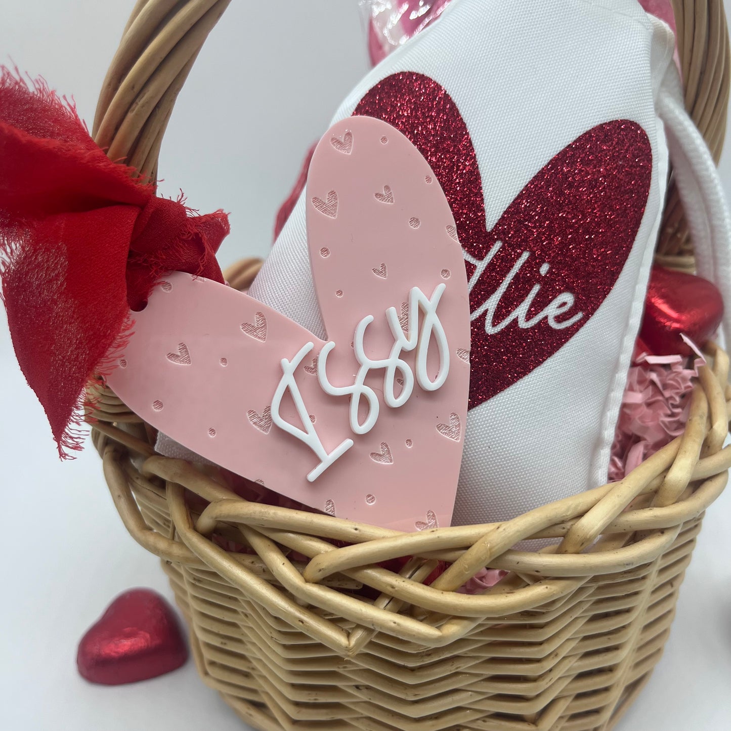 Valentines Heart Tags