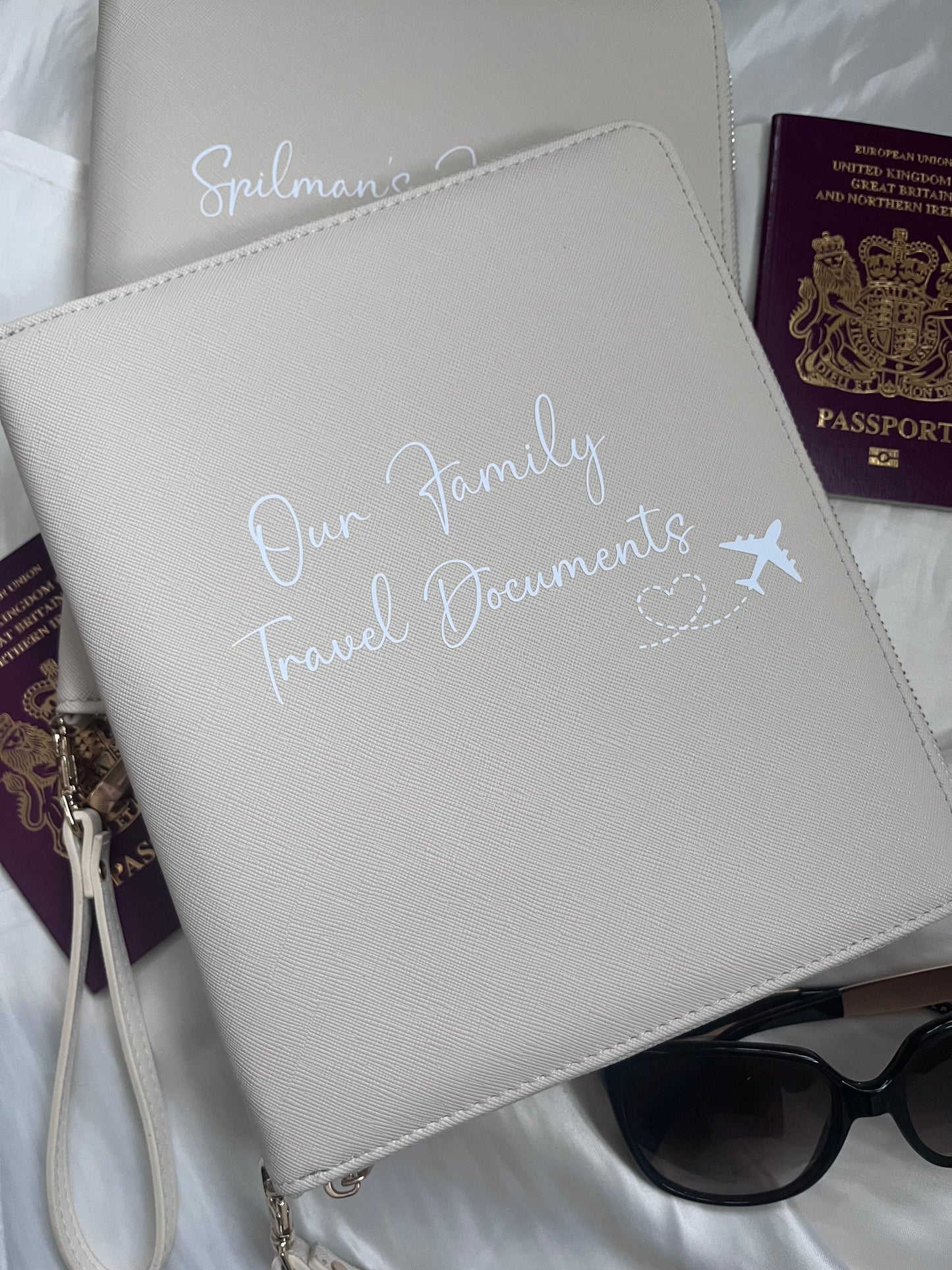 Personalised Travel Organiser Wallet - Luxury Passport Case