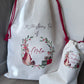 Red Bunny Christmas Sack