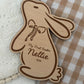My First Easter Wooden Bunny Plaque