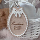 Personalised Easter Bow Basket Tag