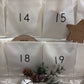 Personalised Fabric Advent Calendar - 24 Pockets