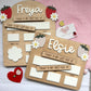 Personalised First Day of School Board - Strawberry Rectangle