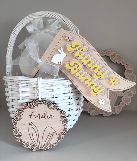 Hunny Bunny Easter Flag