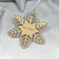 Snowflake Christmas Bauble