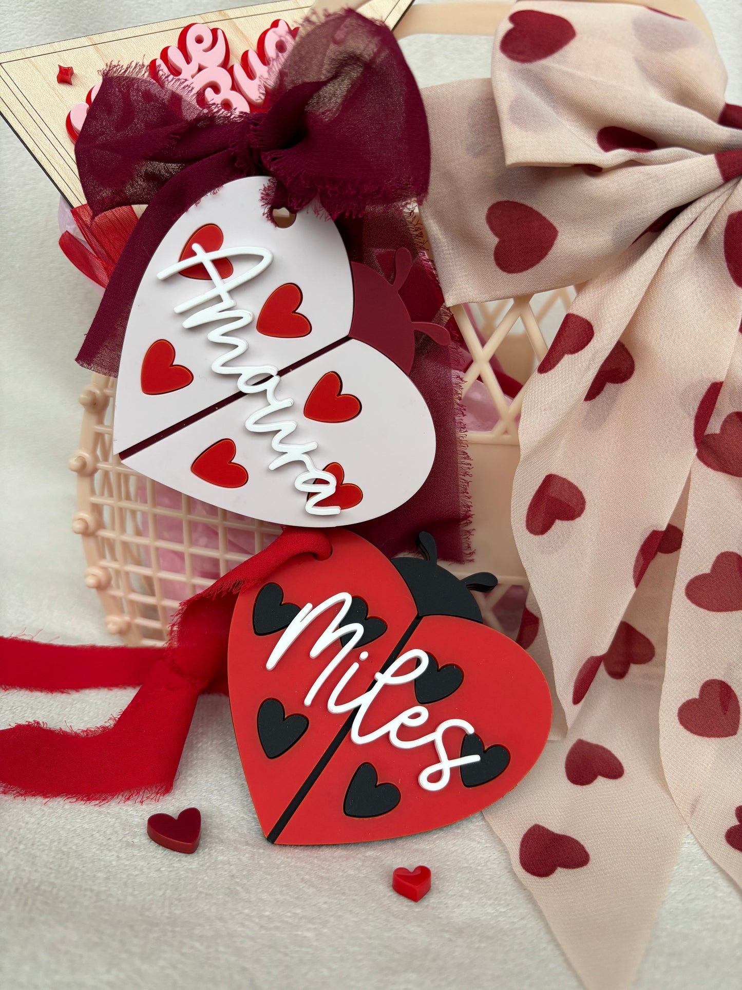 Heart Love Bug Tag