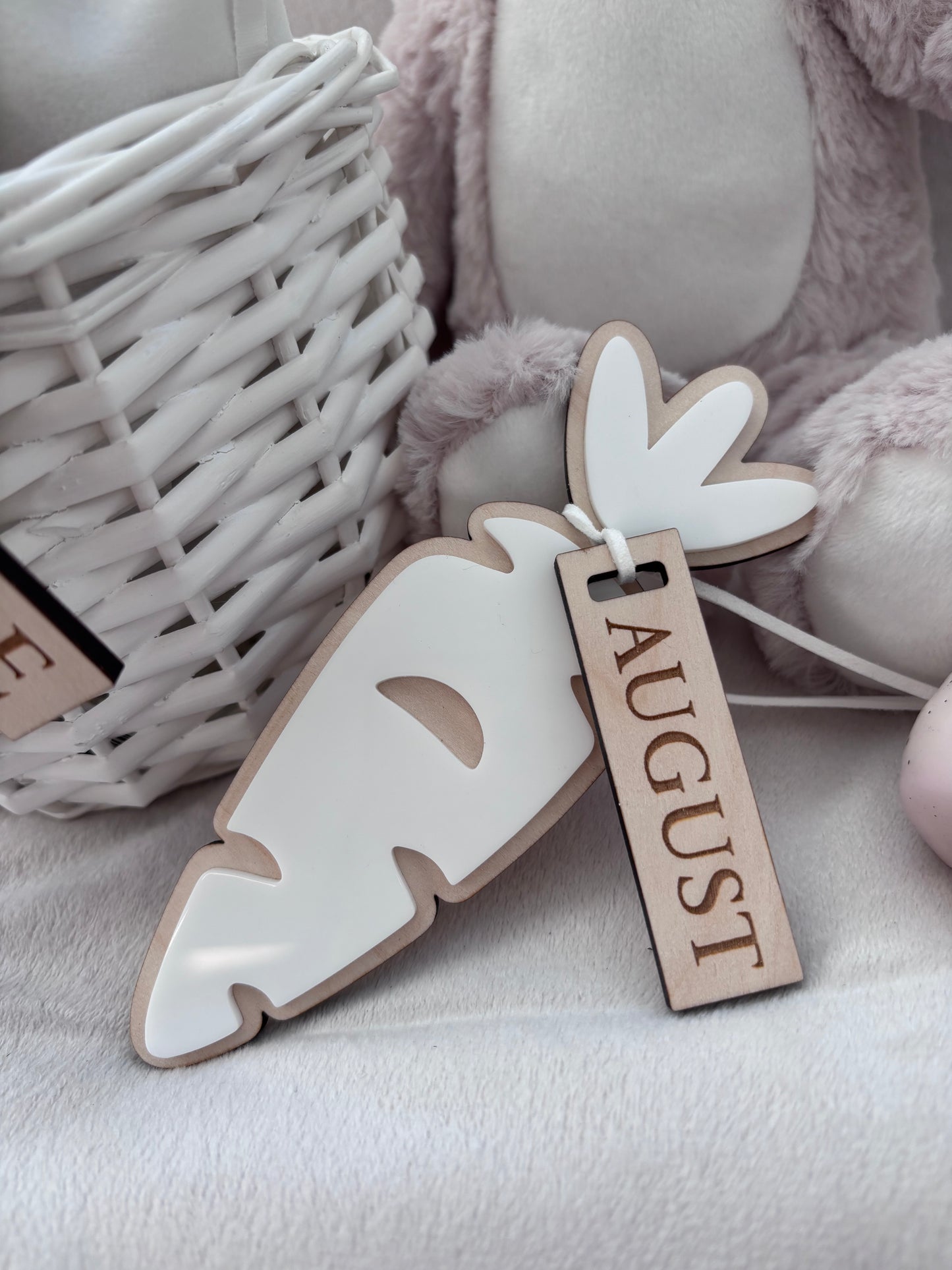 Personalised Easter Carrot Tag