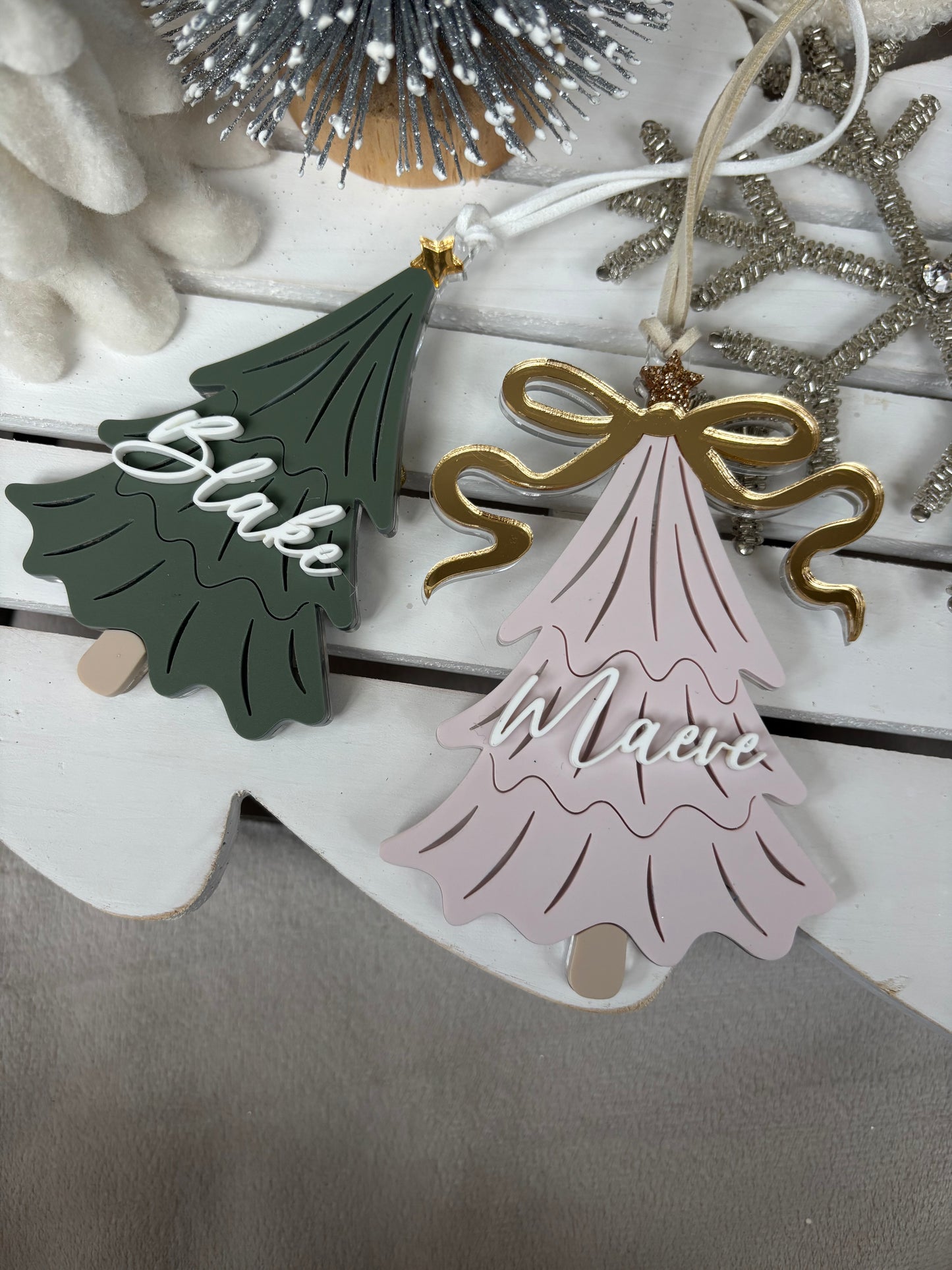 Personalised Christmas Tree Bauble
