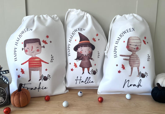 Personalised Halloween Sack