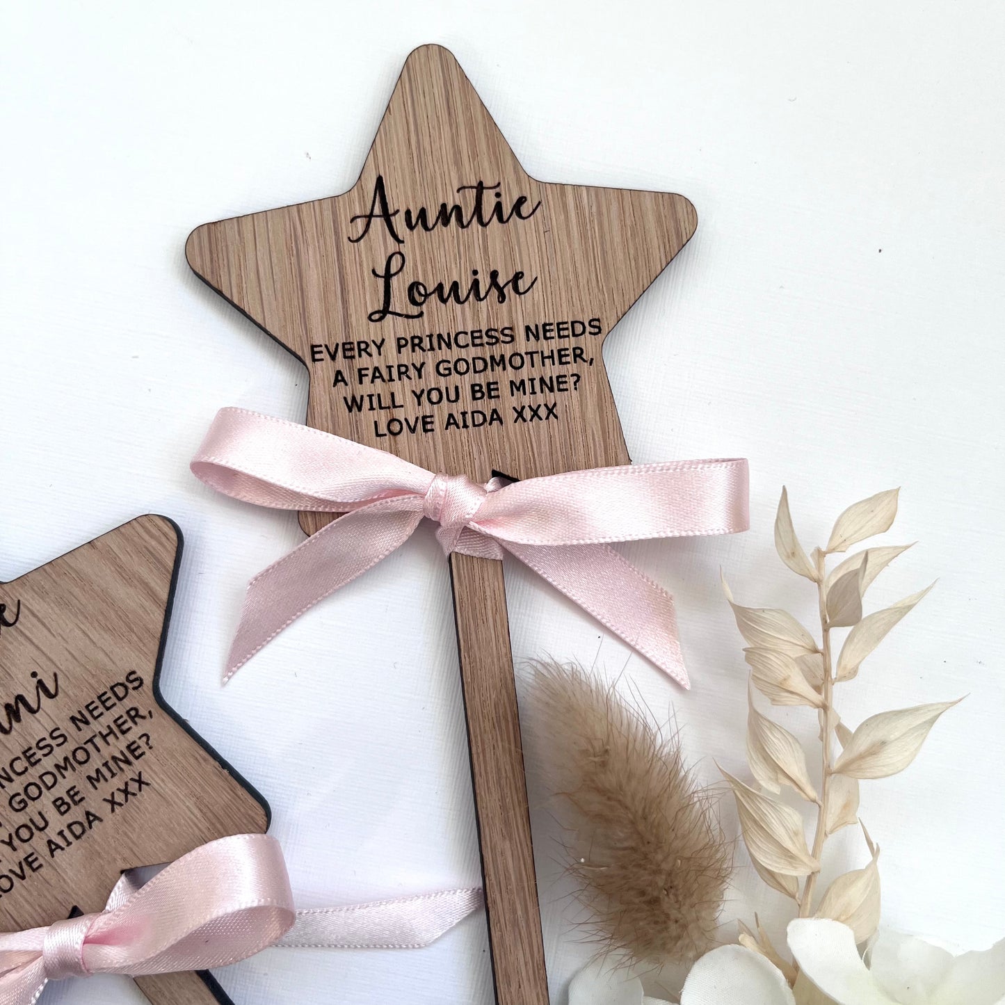 Personalised Fairy Godmother Proposal Wand