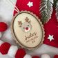 Baby’s First Christmas Rudolf Bauble