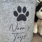 Personalised Pet Storage Trug