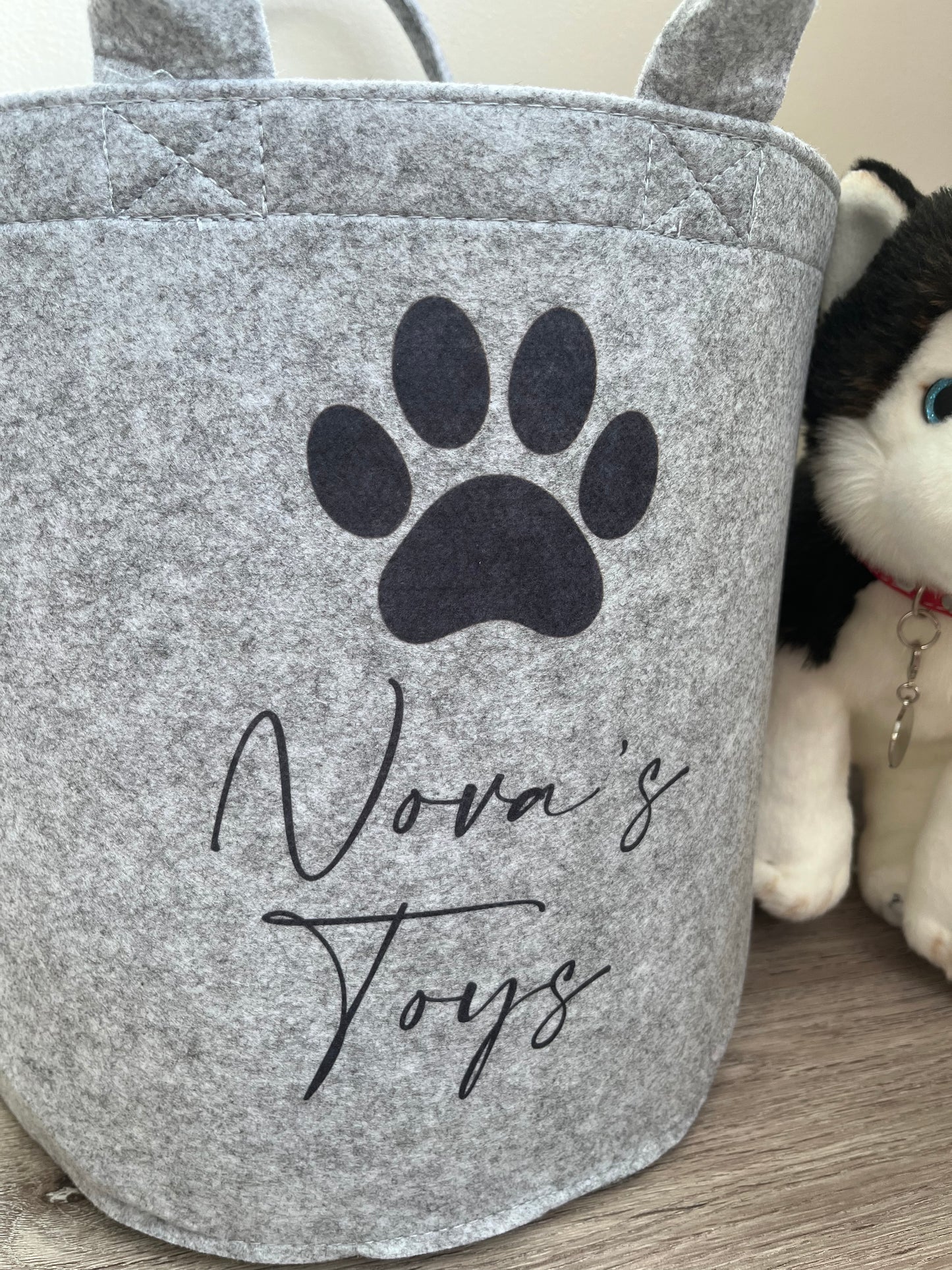 Personalised Pet Storage Trug