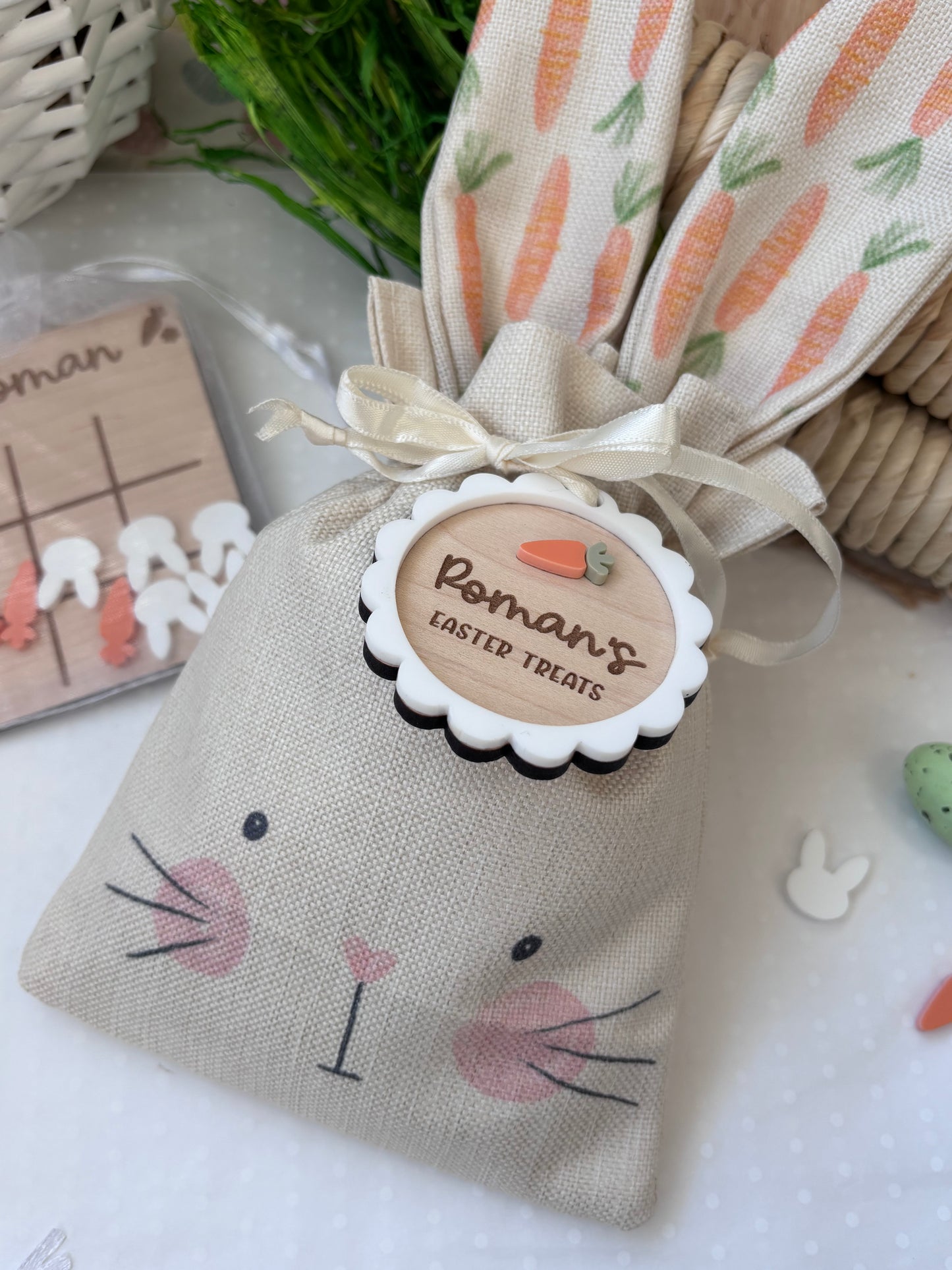 Easter Bunny Carrot Treat Bags