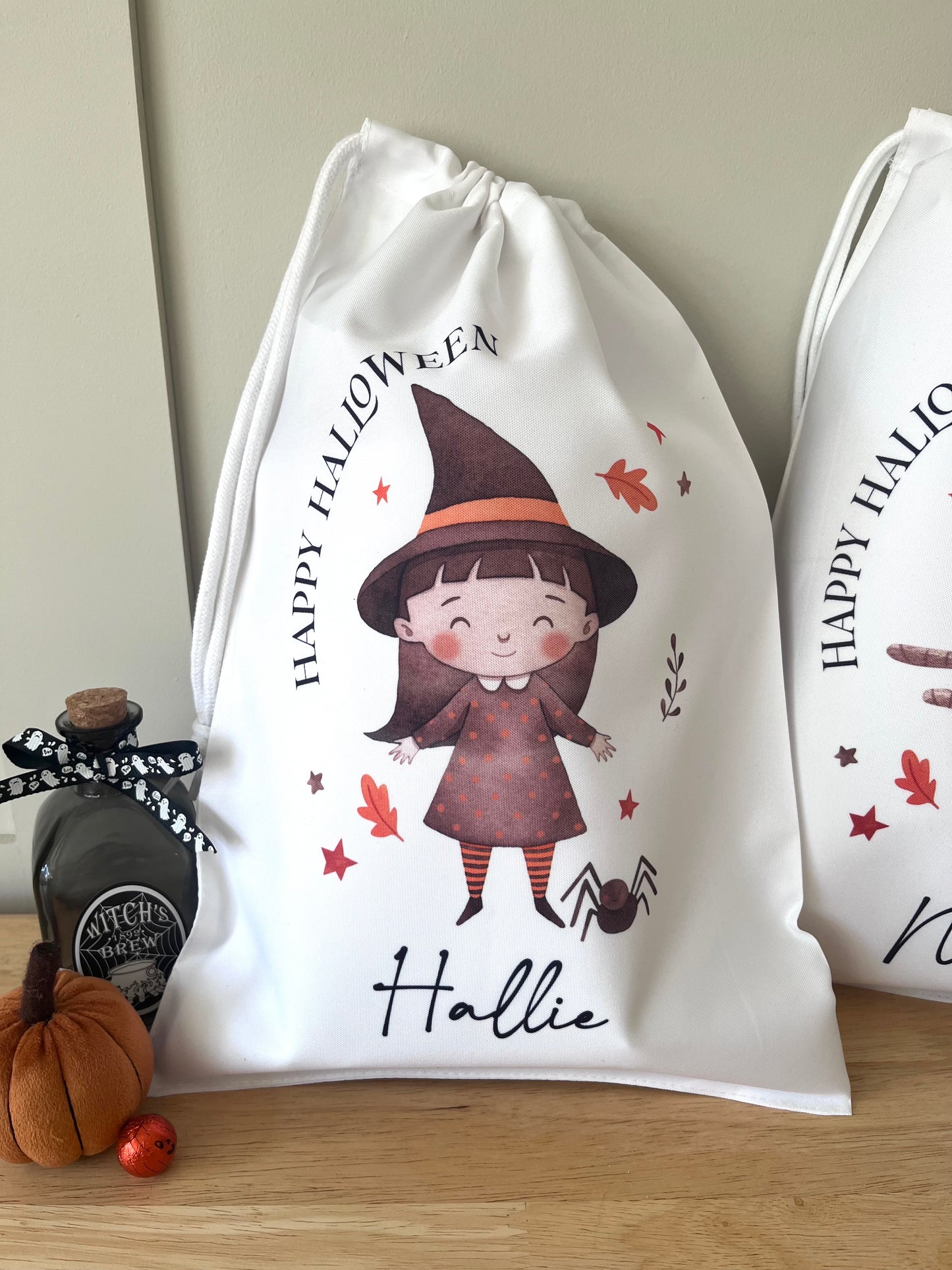 Personalised Halloween Sack