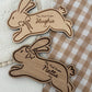 My First Easter Wooden Bunny Plaque