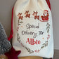 Personalised Christmas Eve Sack