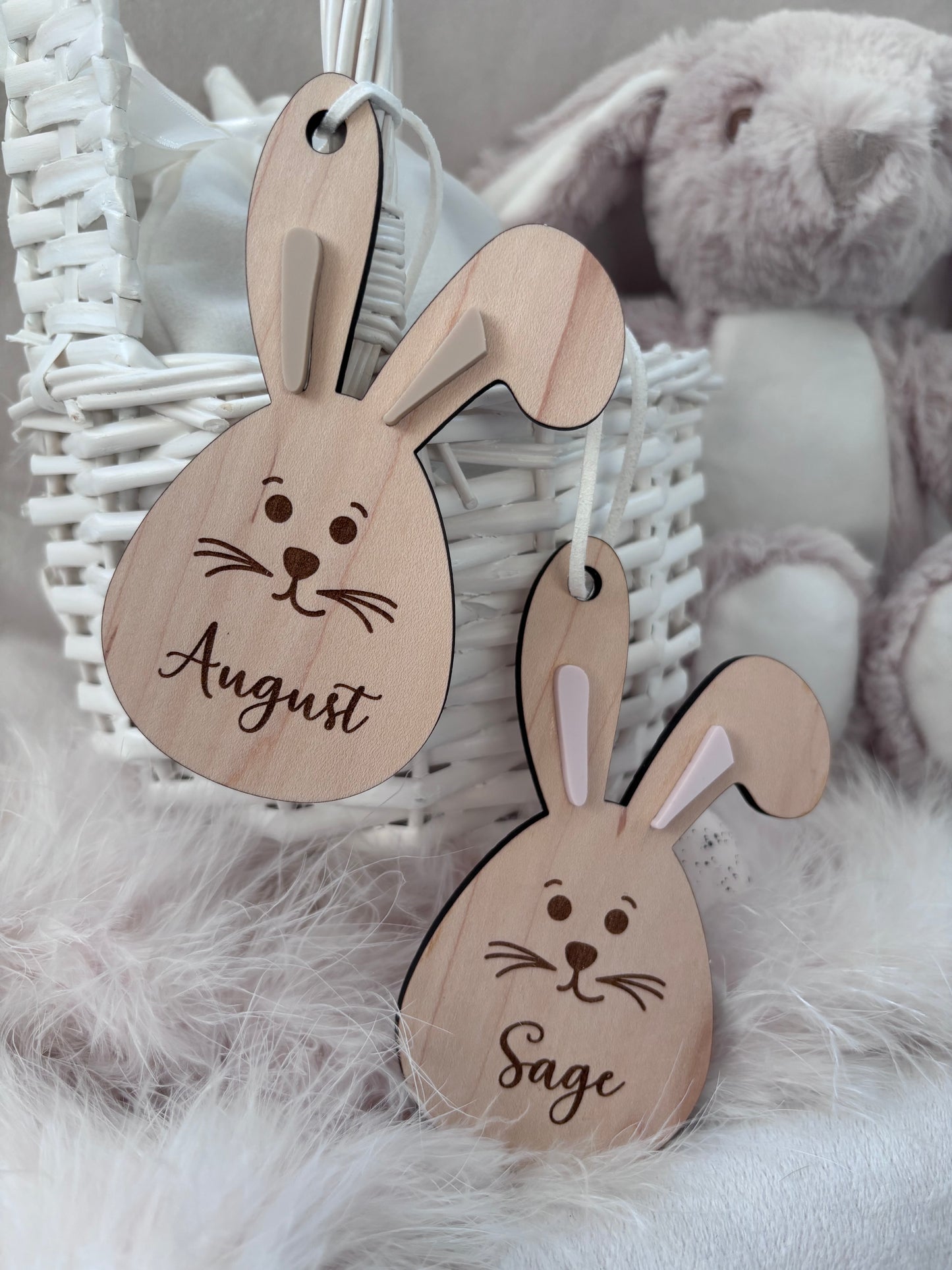 Personalised Easter Bunny Tags