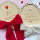 First Valentine’s Day Personalised Plaque