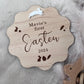 My First Easter Flower Plaque