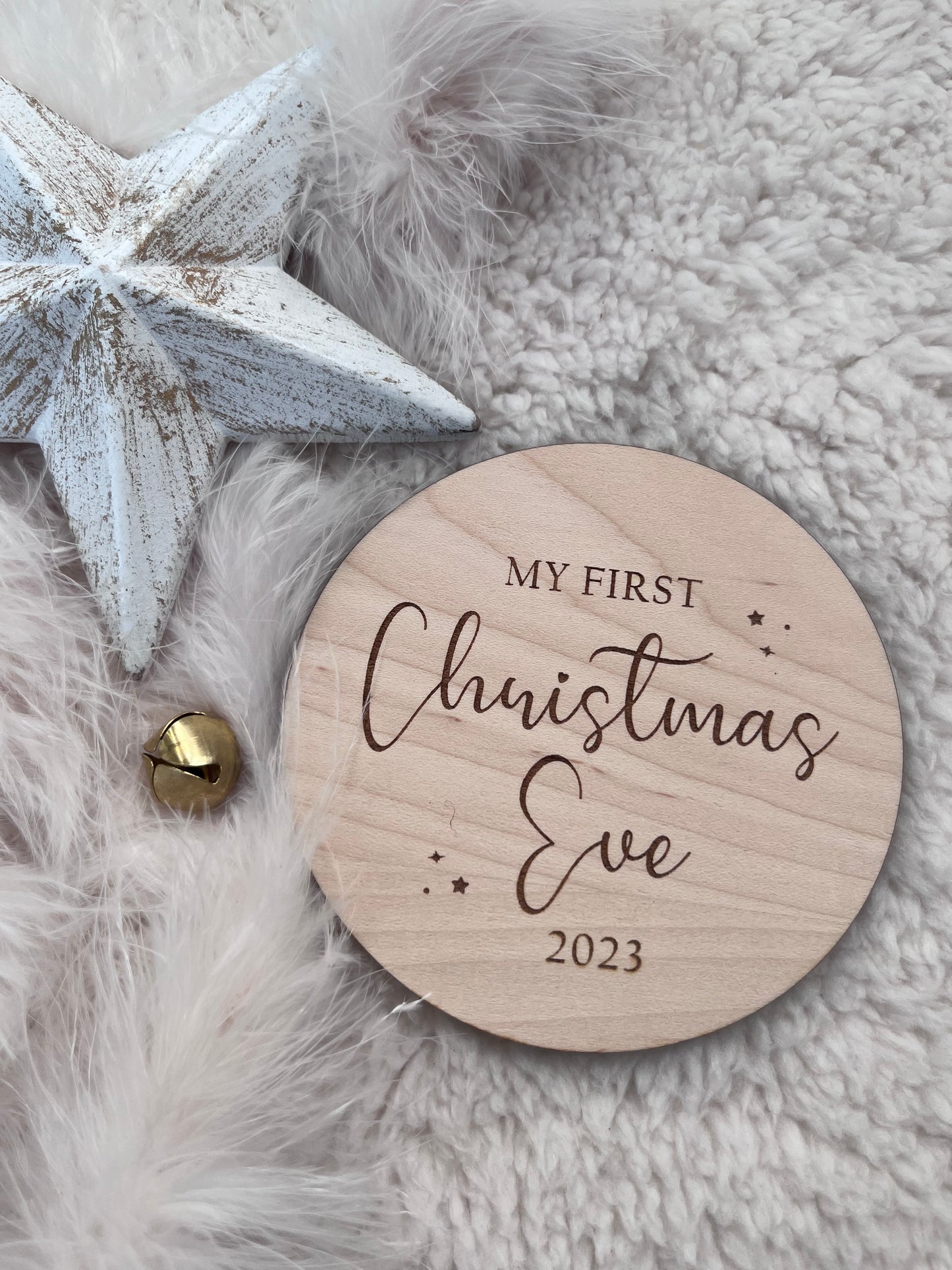 My First Christmas Eve Plaque