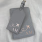 Luxury Passport & Luggage Tag Travel Set