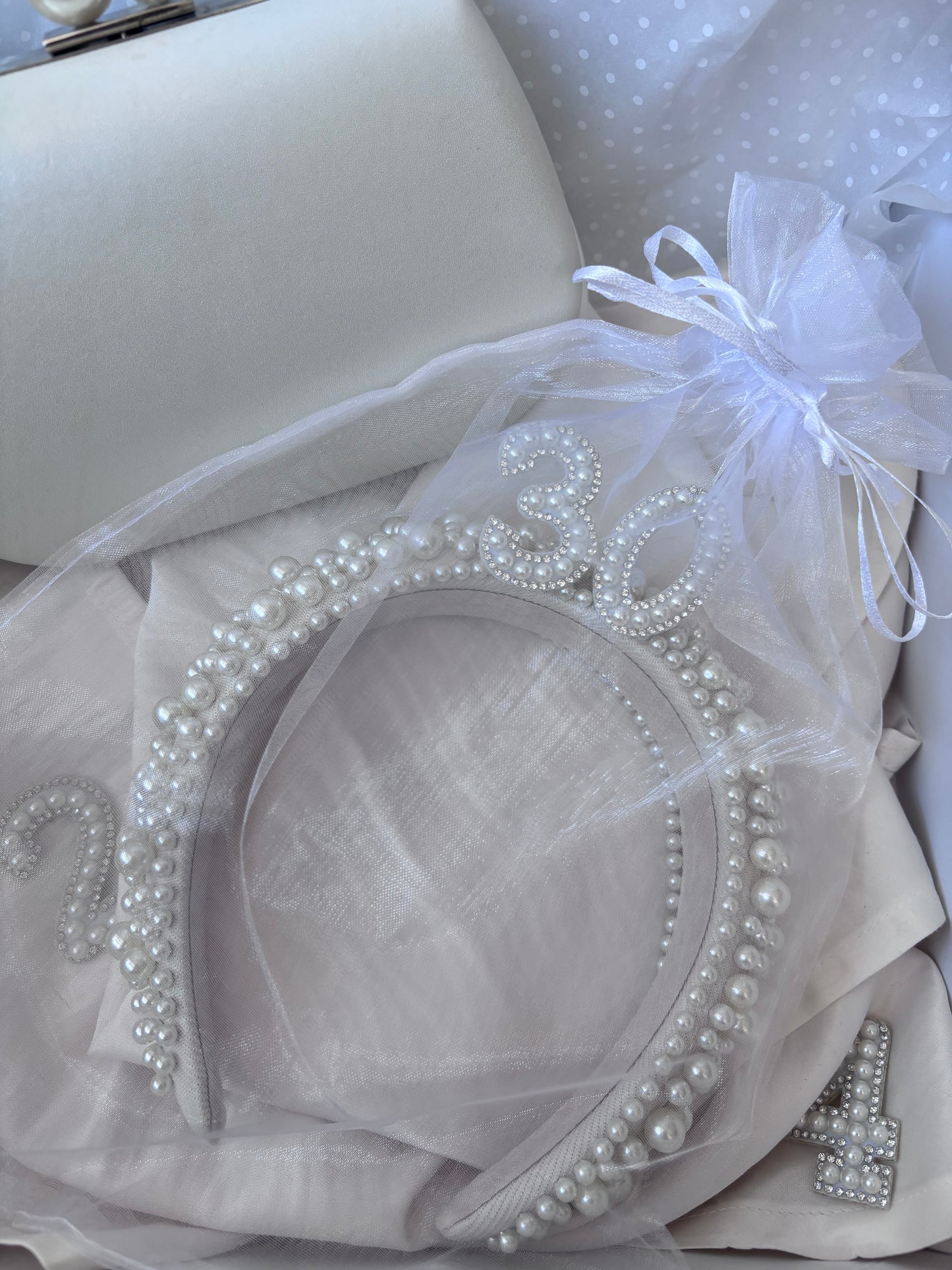 Birthday Girl Pearl Headband