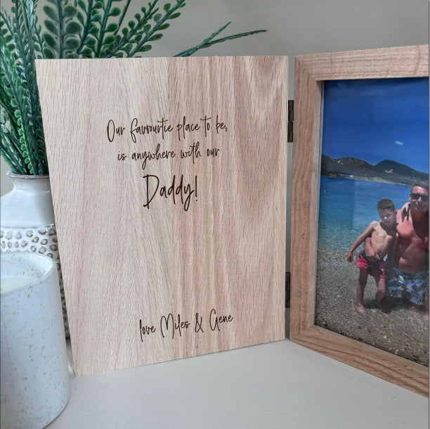 Personalised Father’s Day Frame