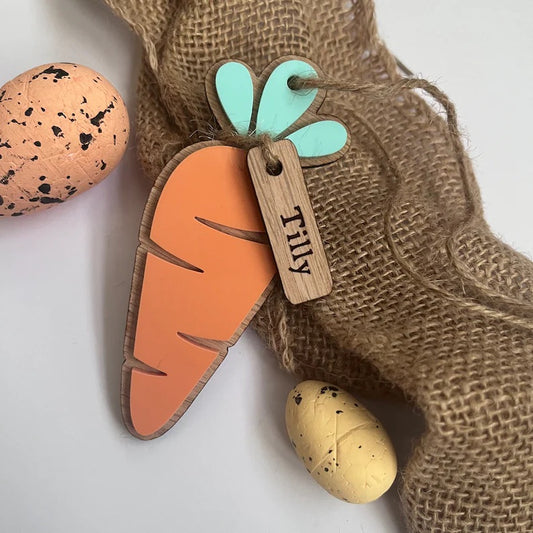 Easter Carrot Tags