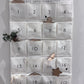 Personalised Fabric Advent Calendar - 24 Pockets