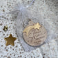 Personalised Thank you for helping me shine Teacher Bauble