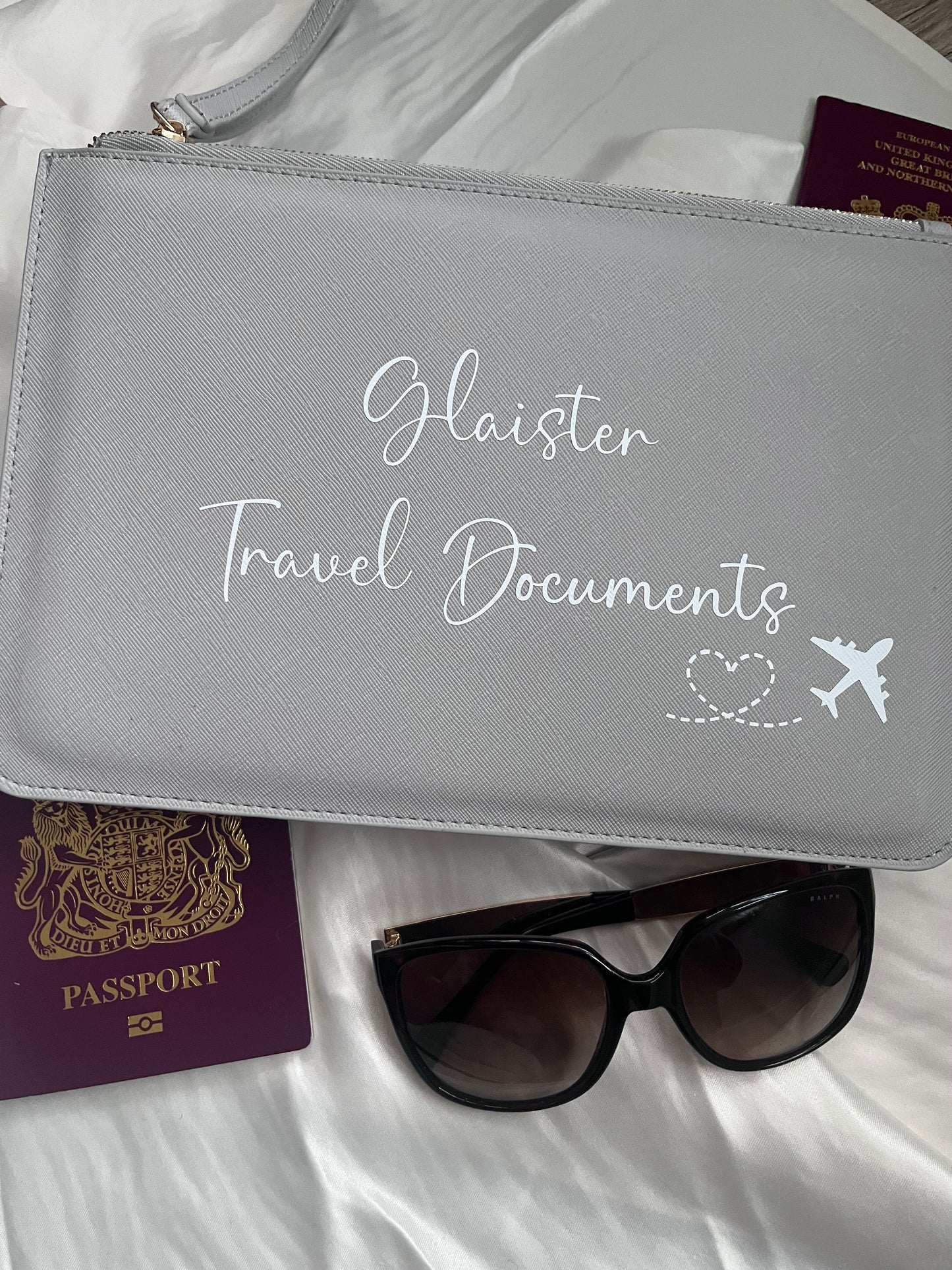 Luxury Personalised Travel Wallet