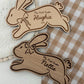 My First Easter Wooden Bunny Plaque