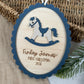 Baby’s First Christmas Rocking Horse Bauble