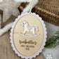 Baby’s First Christmas Rocking Horse Bauble